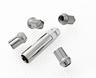 View Item Richbrook Silver Locking Wheel Car Nuts M12 - 1.25